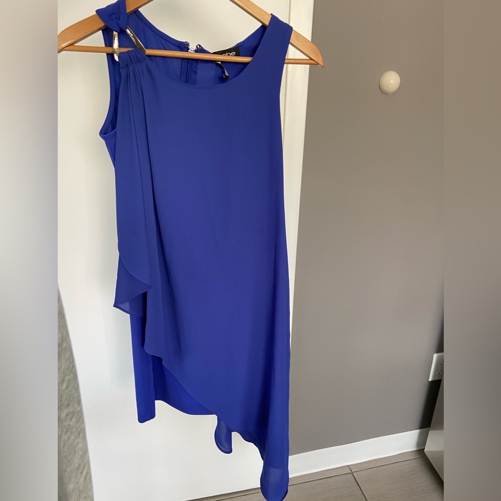 Electric blue Flowy Bebe Dress XS